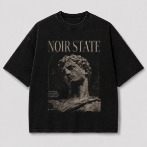 Faded Black Over-Sized Shirt